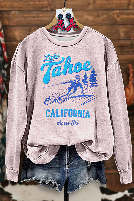 Vintage Lake Tahoe Ski Sweatshirt