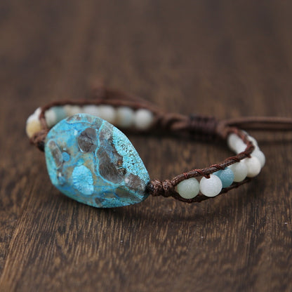 Unisex Ocean Stone Bohemian Ethnic Bracelet