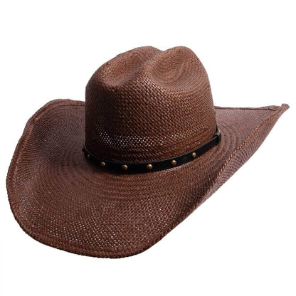 Koda | Mens Brown Straw Cowboy Hat