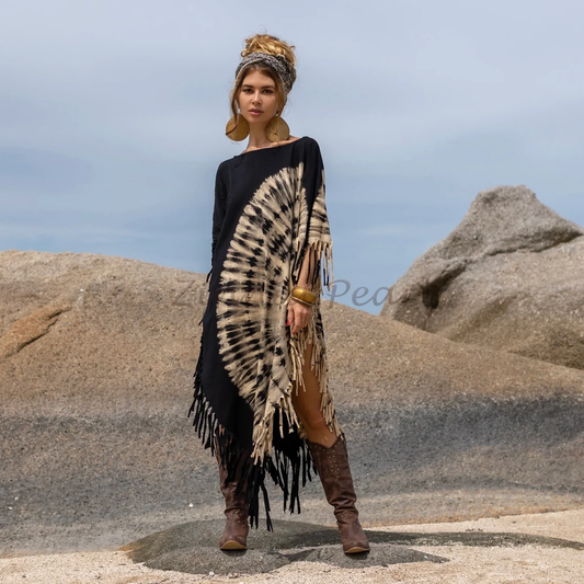 Bohemian Freedom and Unrestrained Goddess Dress