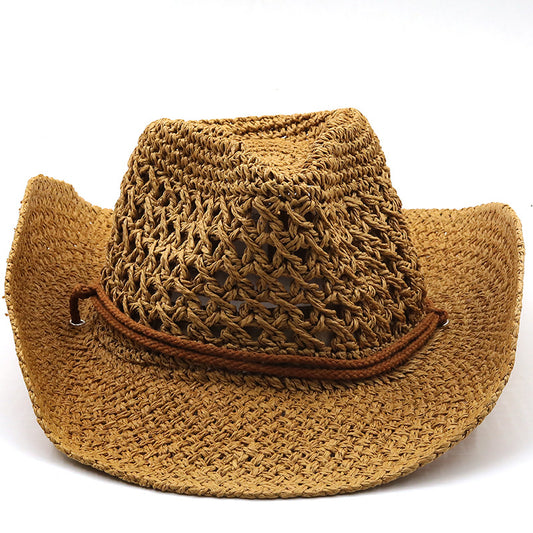 Ethnic Style Hollow Cowboy Hat