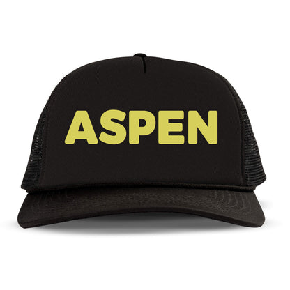 ASPEN Letter Printed Trucker Hat