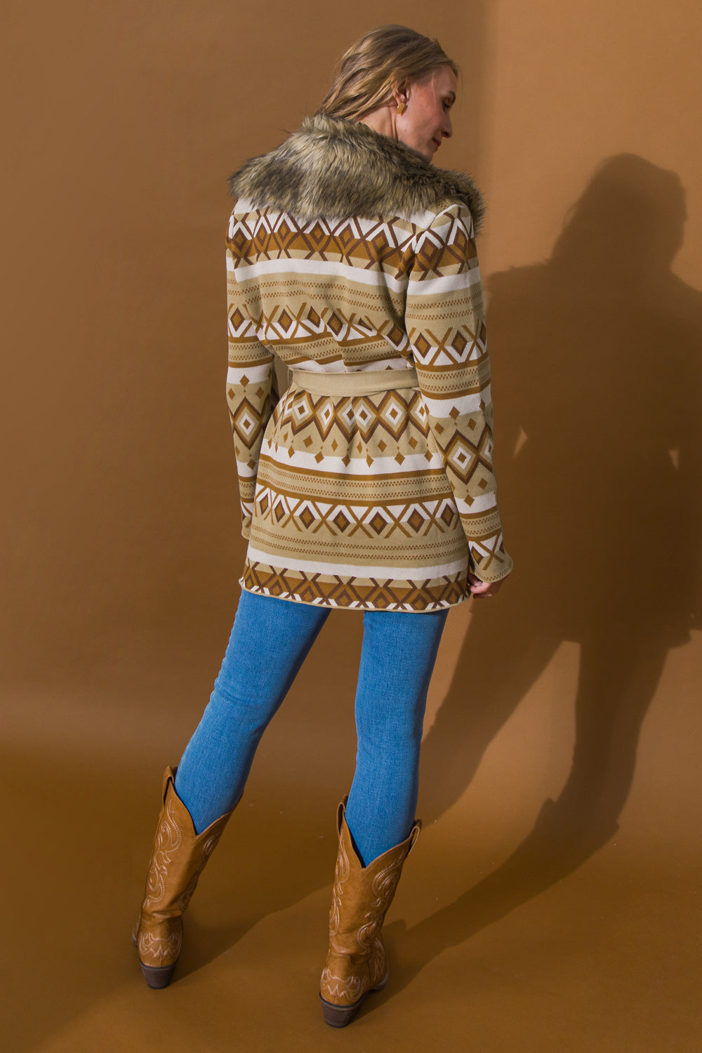 Warm Up Weather Aztec Cardigan