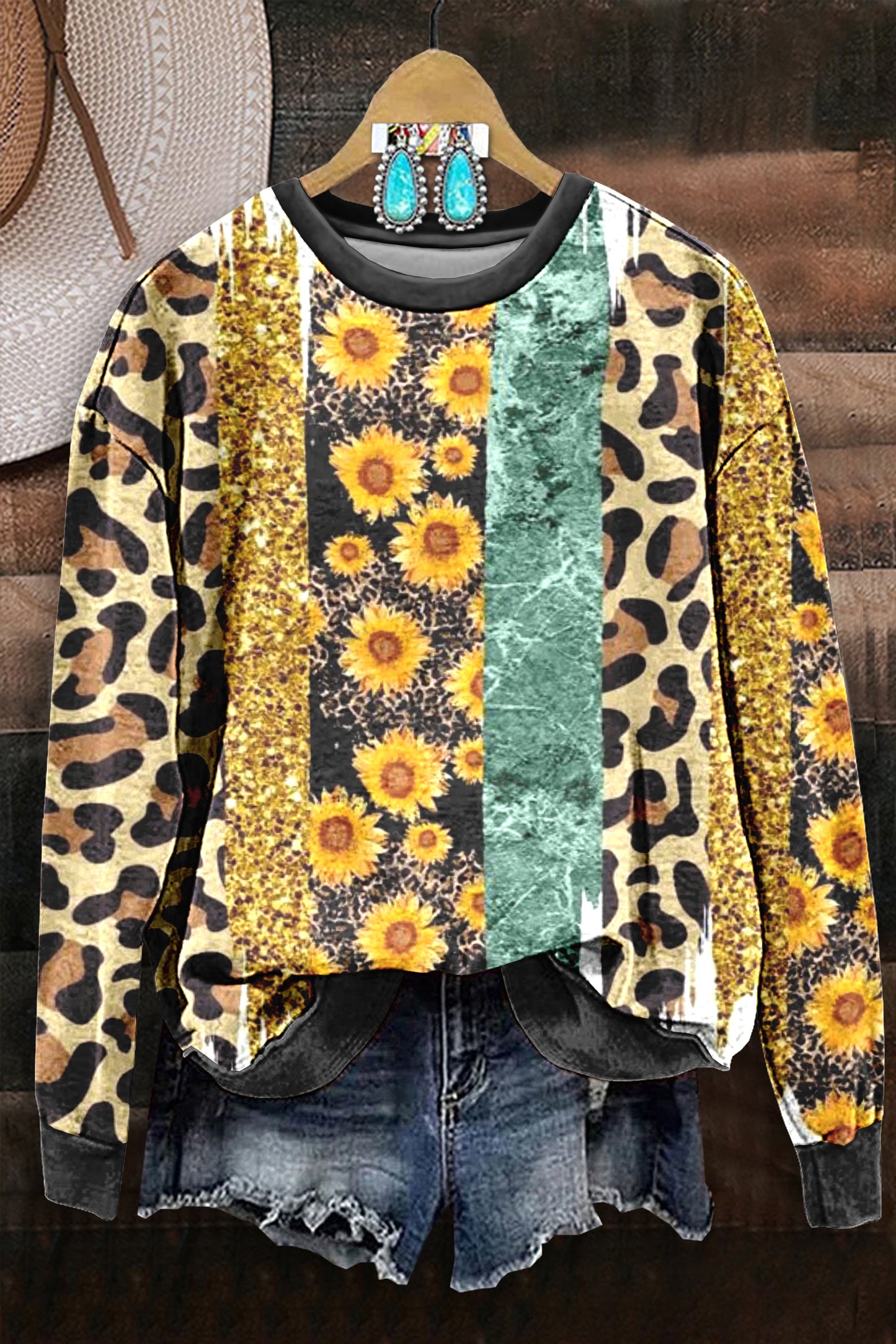 Sunflowers Greeting Sweatshirt