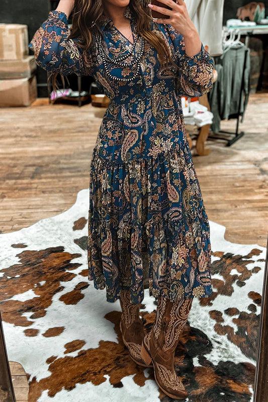 Beautiful Wildflower Paisley Dress