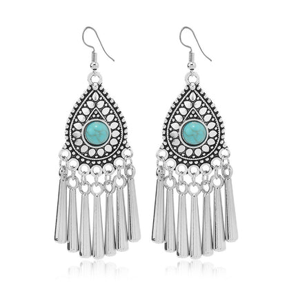 Classic Vintage Turquoise Earrings