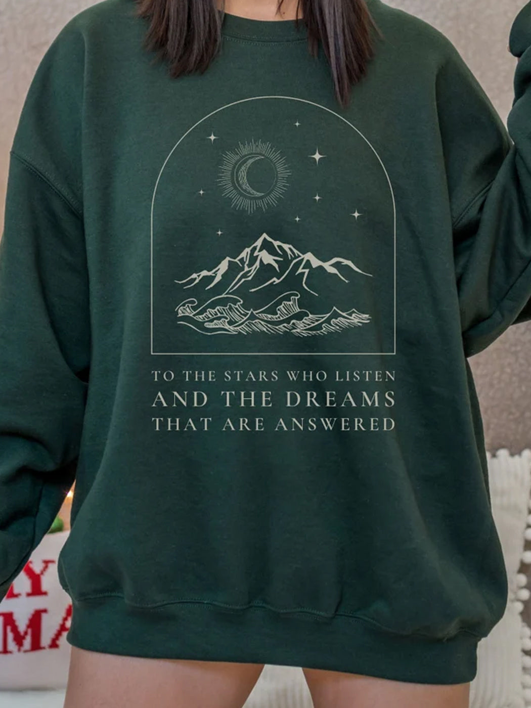 Acotar Sweatshirt To The Stars Who Listen Sweater Sarah J Maas