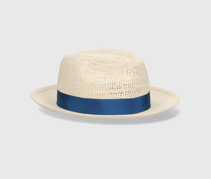 Miller Ranch Fedora -CROCHET PANAMA [Fast shipping and box packing]