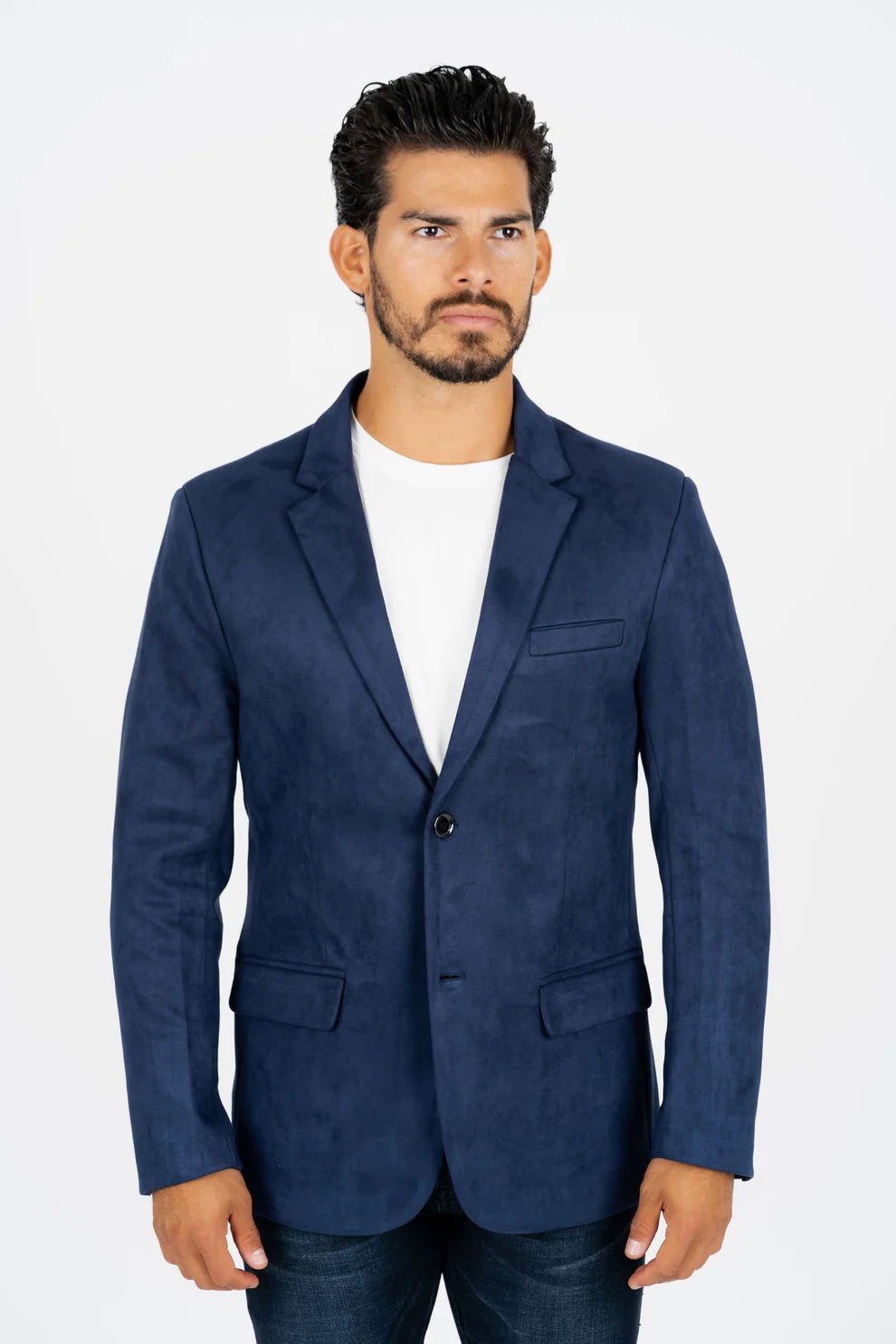 LAST DAY PROMOTION🔥NAVY GAMUZA SUEDE BLAZER