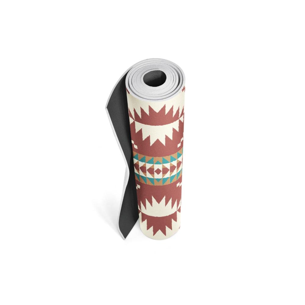 Yune Yoga Mat Pendleton Spider Rock Clay by Yune Yoga