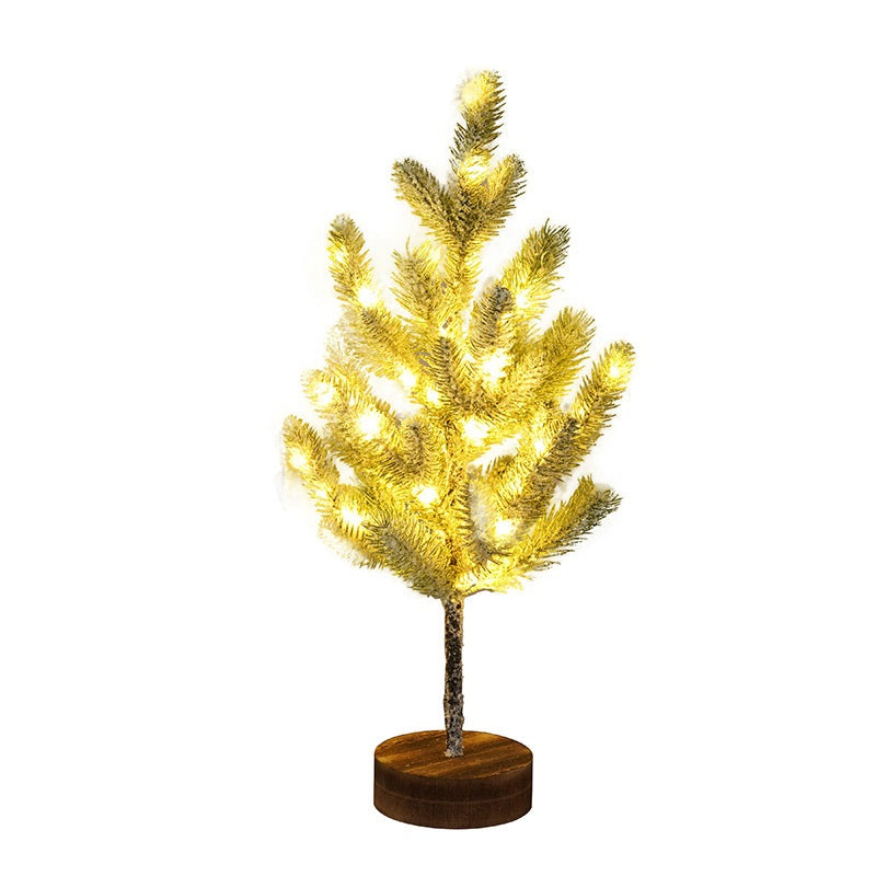 Pine Needle Tree Light LED Christmas Atmosphere Home Decoration Light