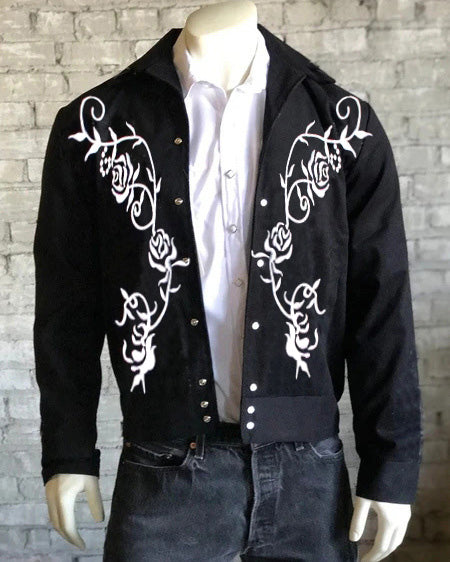 Men's Fashion Casual Retro Western  Jacket