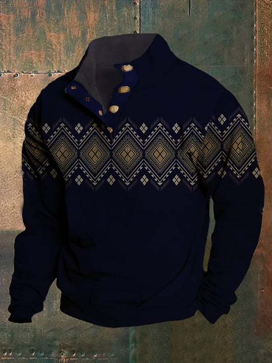 Men's Casual Bohemian Sweatshirt