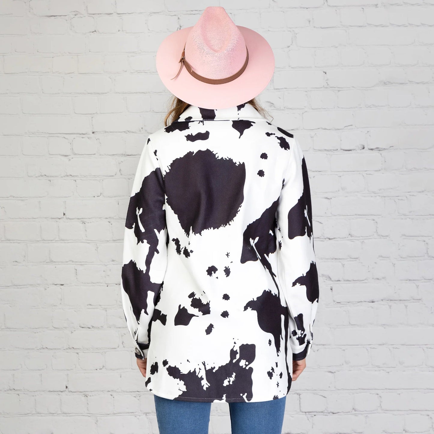 Desperado Cow Print Jacket