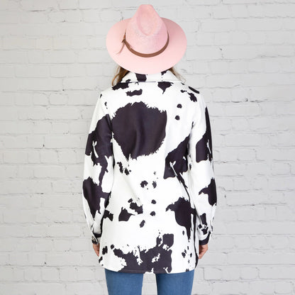 Desperado Cow Print Jacket