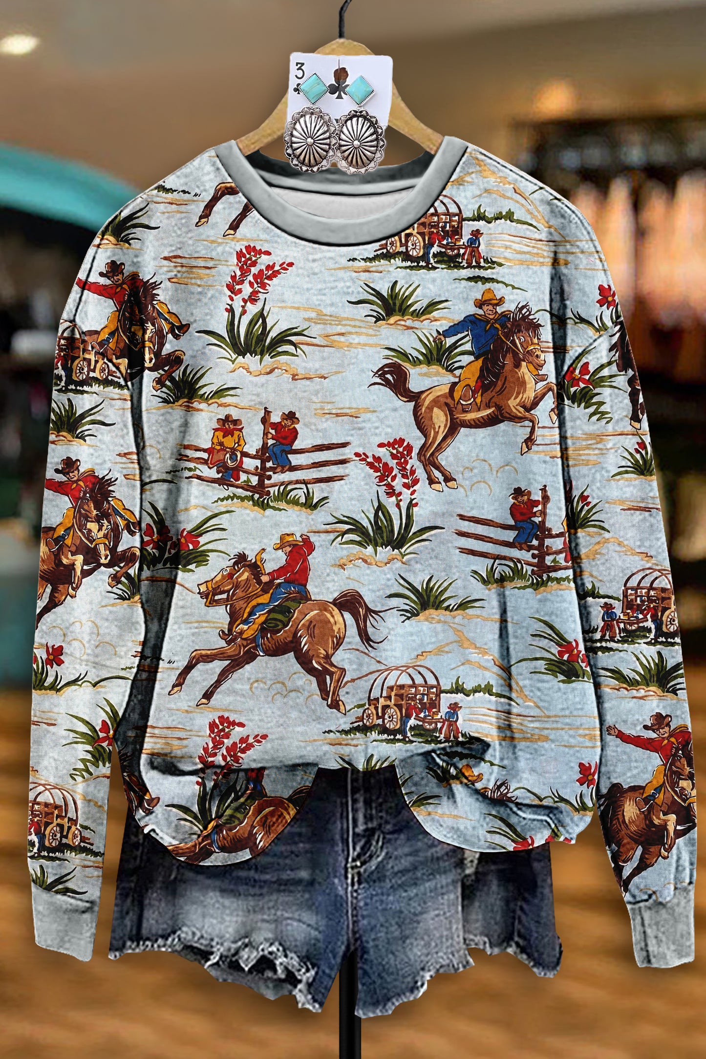 Vintage Western Rodeo Sweatshirt