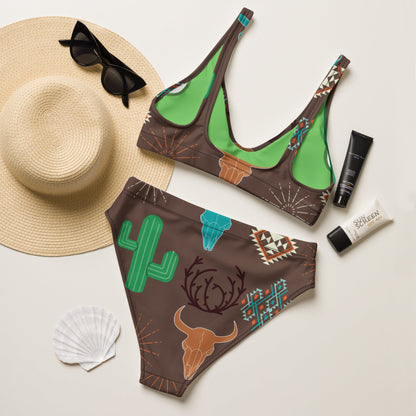 Yeehaw Cactus Bullhead Bikini