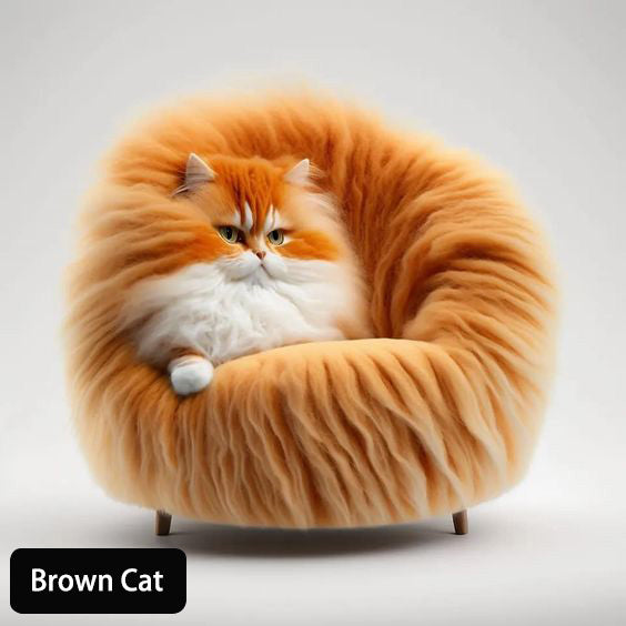 Merry Christmas！🔥Clearance Sale🐱Art design Cat Chair