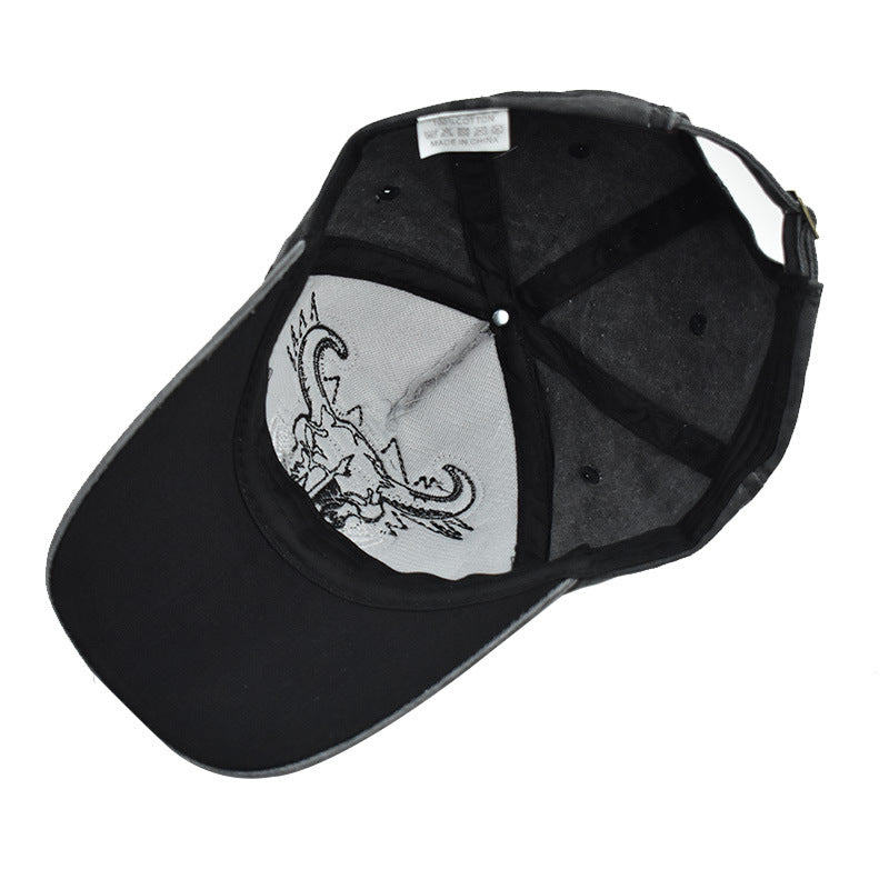 Men & Women Baseball Cap/Bull's head BoneOutdoor Fitted Hat