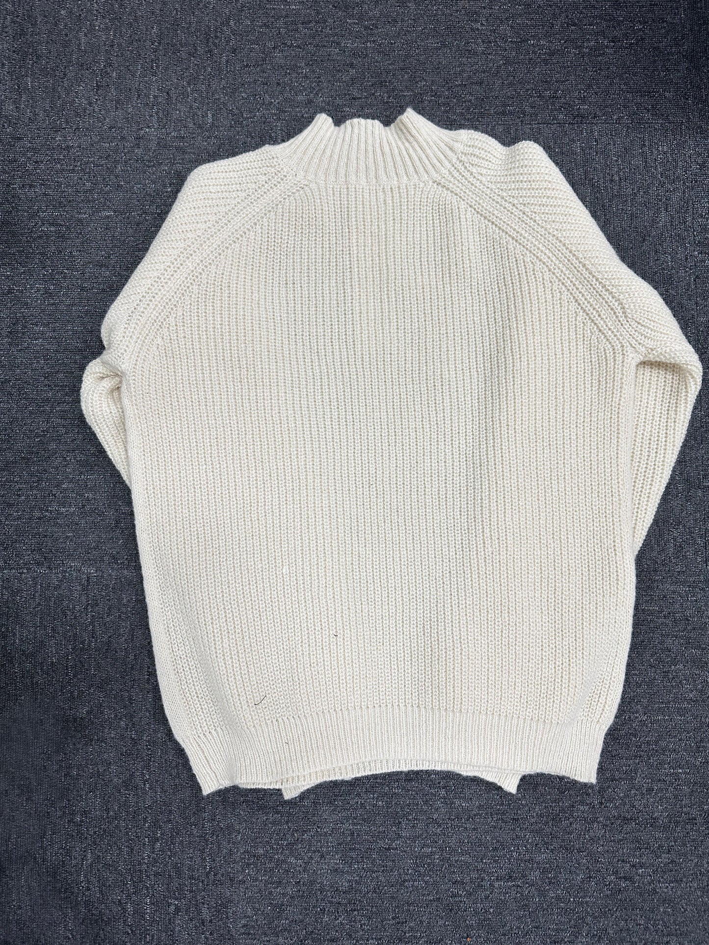 Men's Retro Simple Casual Color Block Stand Collar Sweater