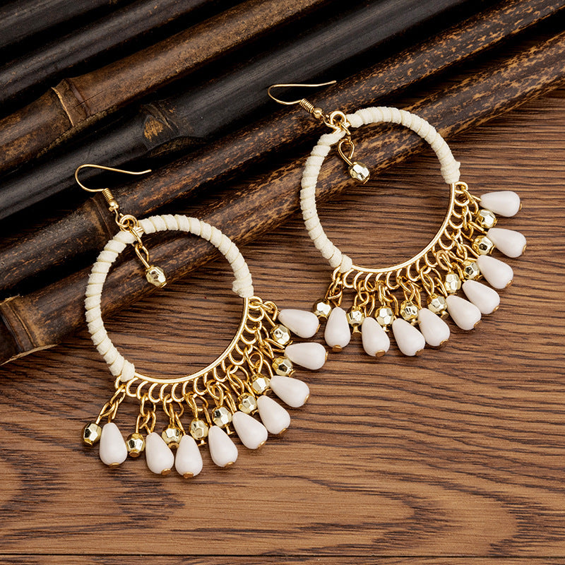 Women's Ethnic Style Tassel Earrings