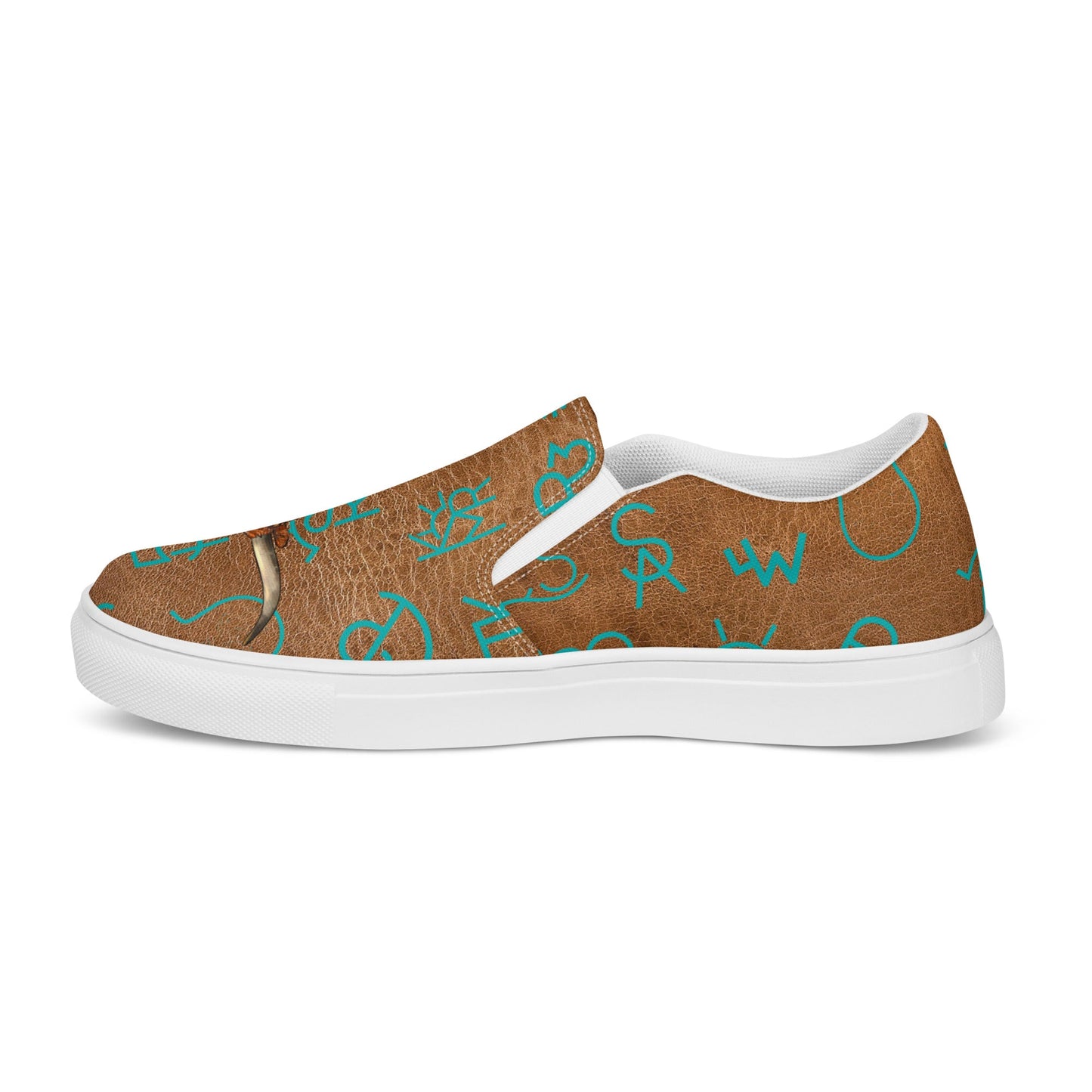 Longhorn & Brands Women__ slip-on canvas shoes