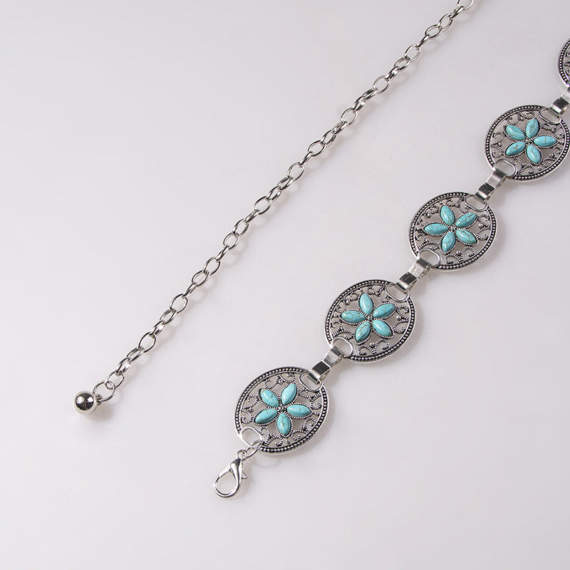 Bohemian Turquoise Vintage Waist Chain