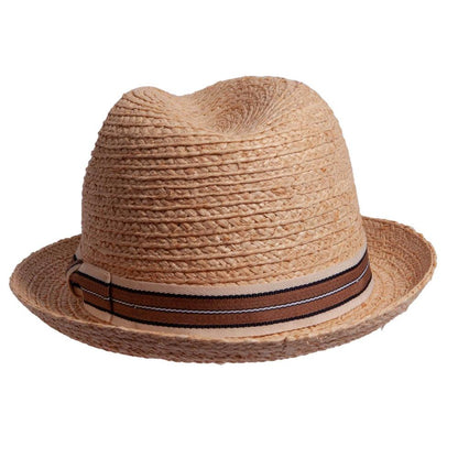 Elias | Mens Straw Fedora Hat