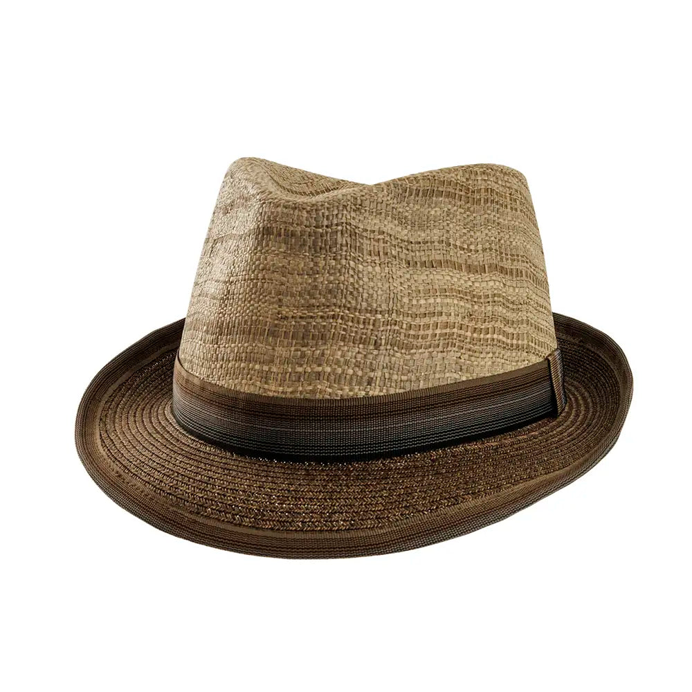 Carmel | Mens Straw Fedora Hat