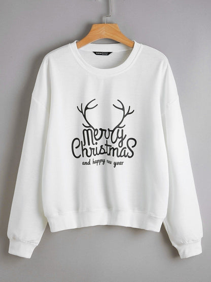 Merry Christmas Oversized Sweatshirt