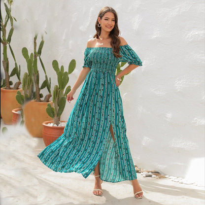 Gypsy Dreamer Off Shoulder Maxi Dress