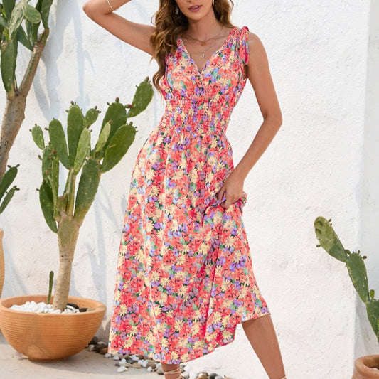 Orchid Boho Maxi Dress