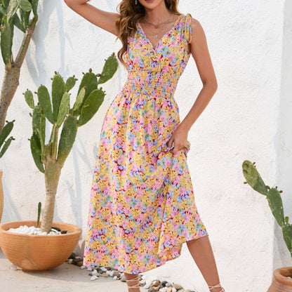 Orchid Boho Maxi Dress