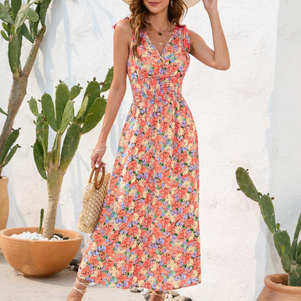 Orchid Boho Maxi Dress