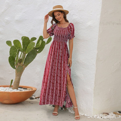 Gypsy Dreamer Off Shoulder Maxi Dress