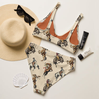 Yeehaw Vintage Cowgirl Bikini