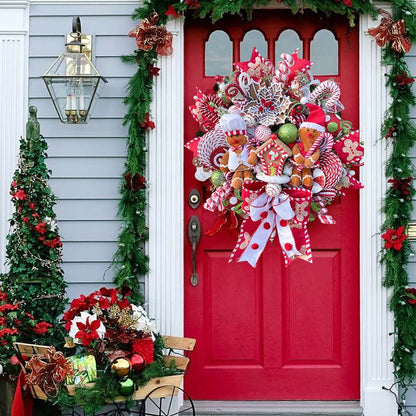 Gingerbread Christmas Wreath