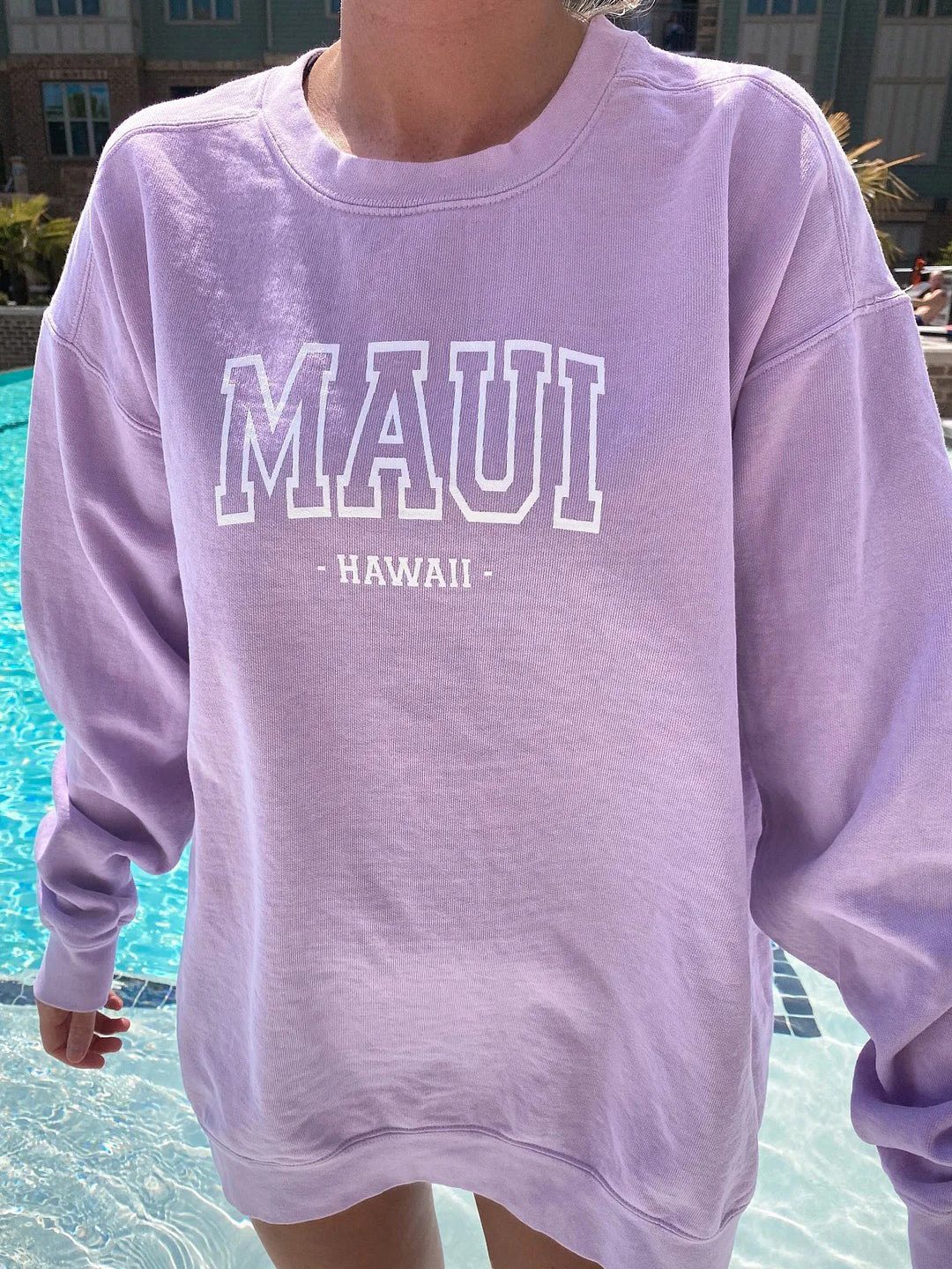 Fashion Loose Maui Hawaii Sweatshirt