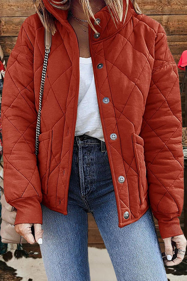 Casual Lightweight Quilted Warm Jacket