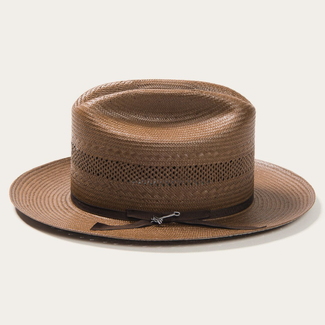 Distinguished Vented Straw Cowboy Hat