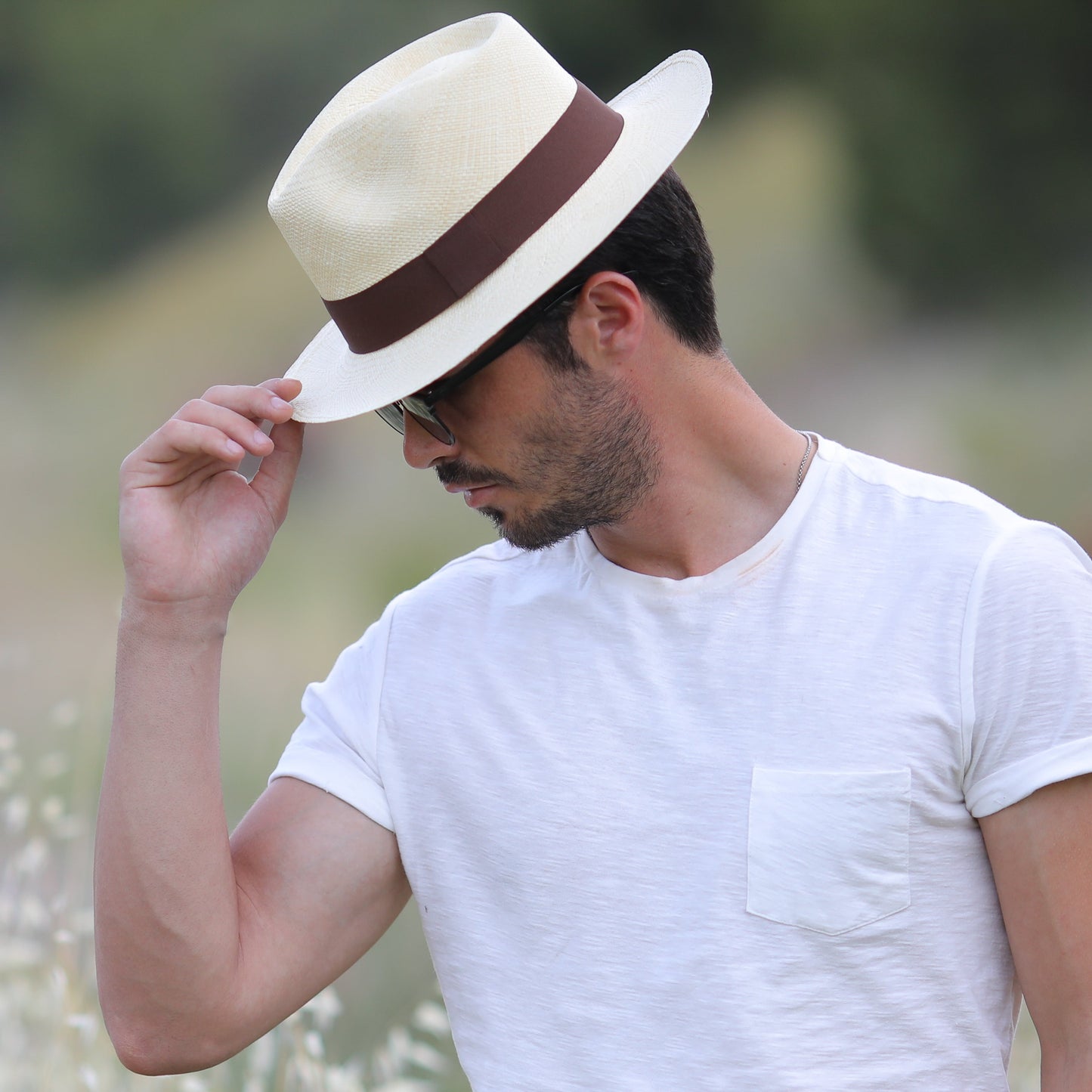 The Teardrop Fedora - Panama Hat