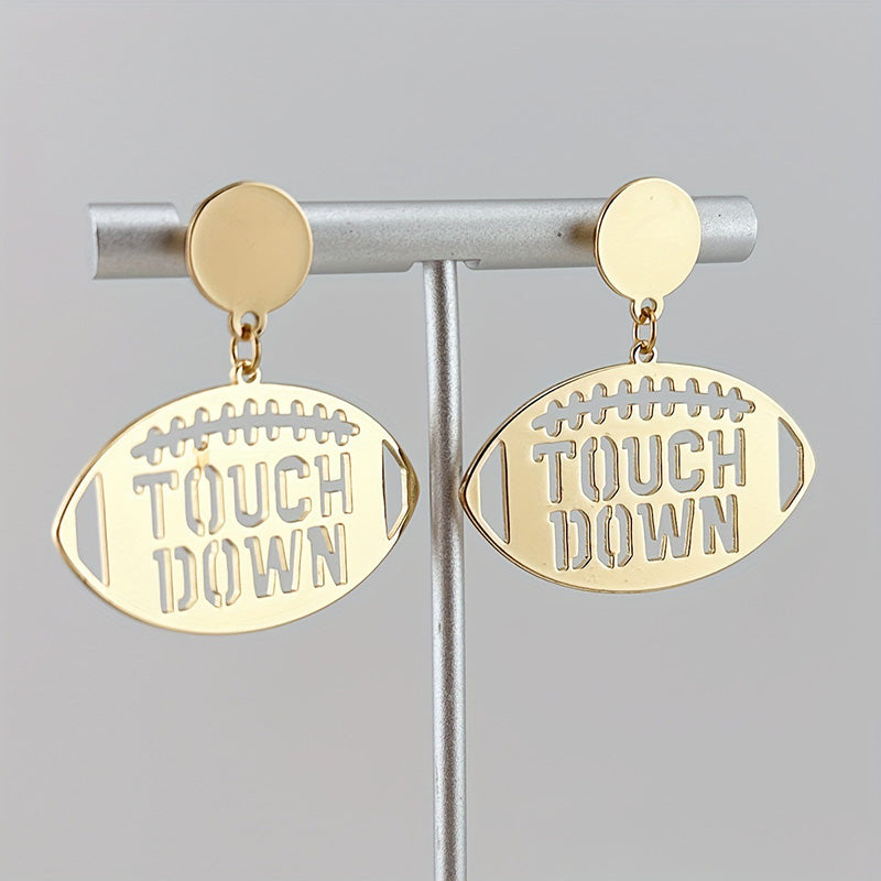 Unique Touch Down Gameday Earrings