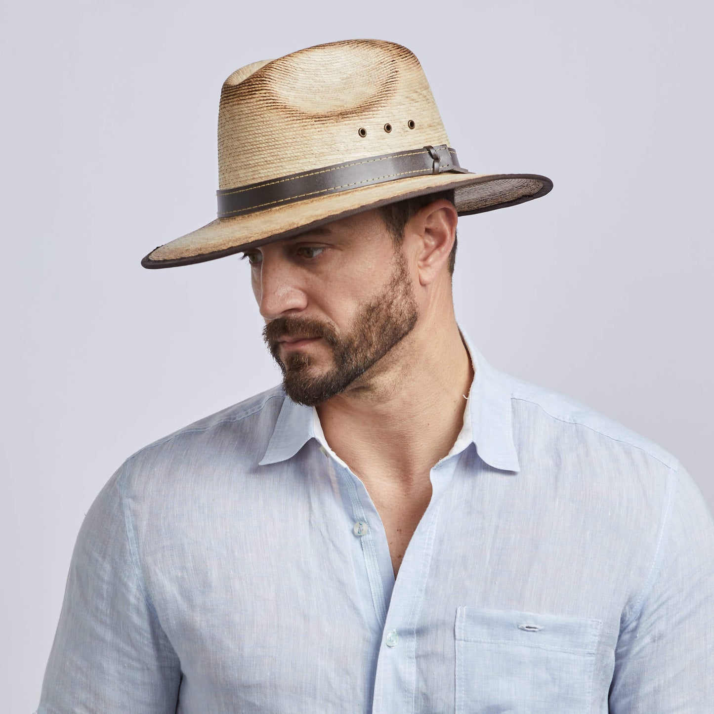 Riviera - Straw Fedora Sun Hat