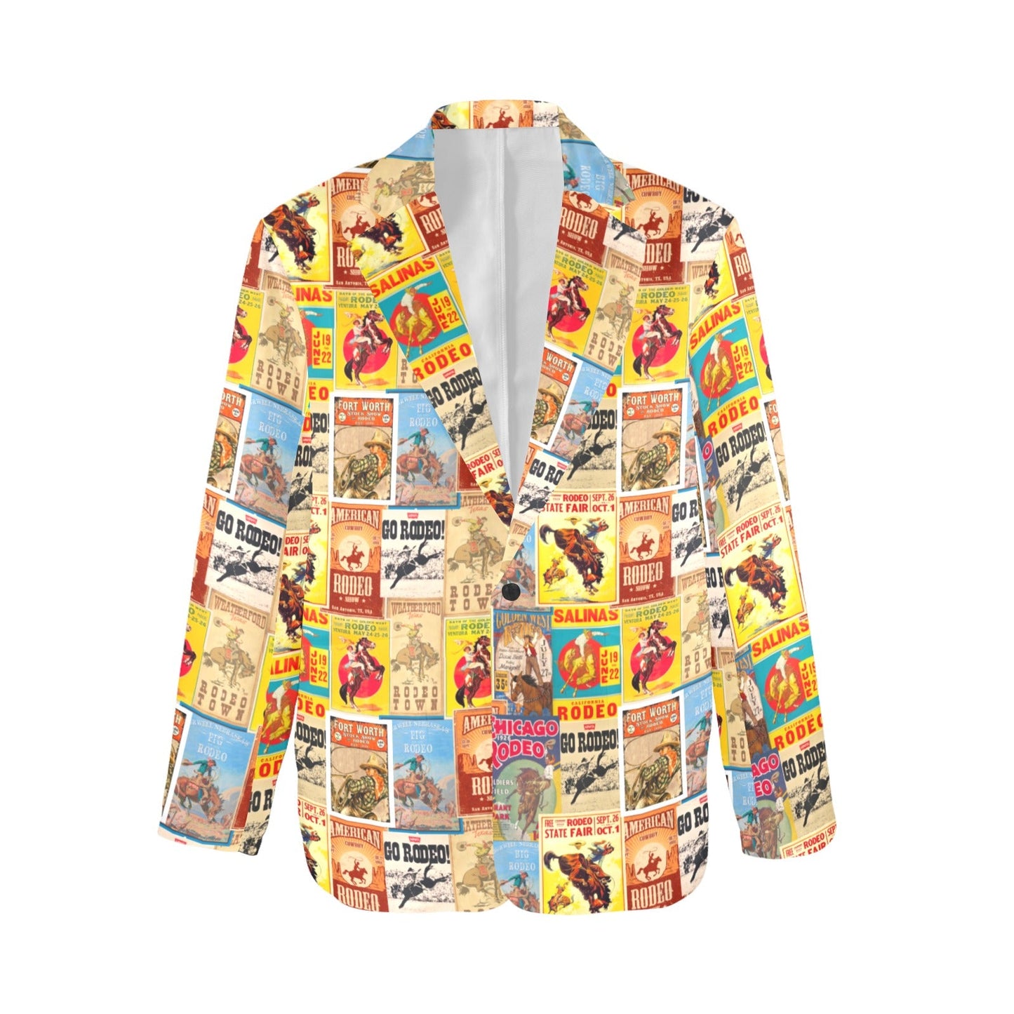 Women's Vintage Rodeo Poster Blazer