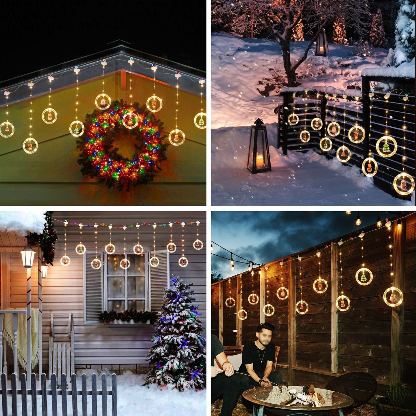 Christmas LED Star String Lights Ambient Lights