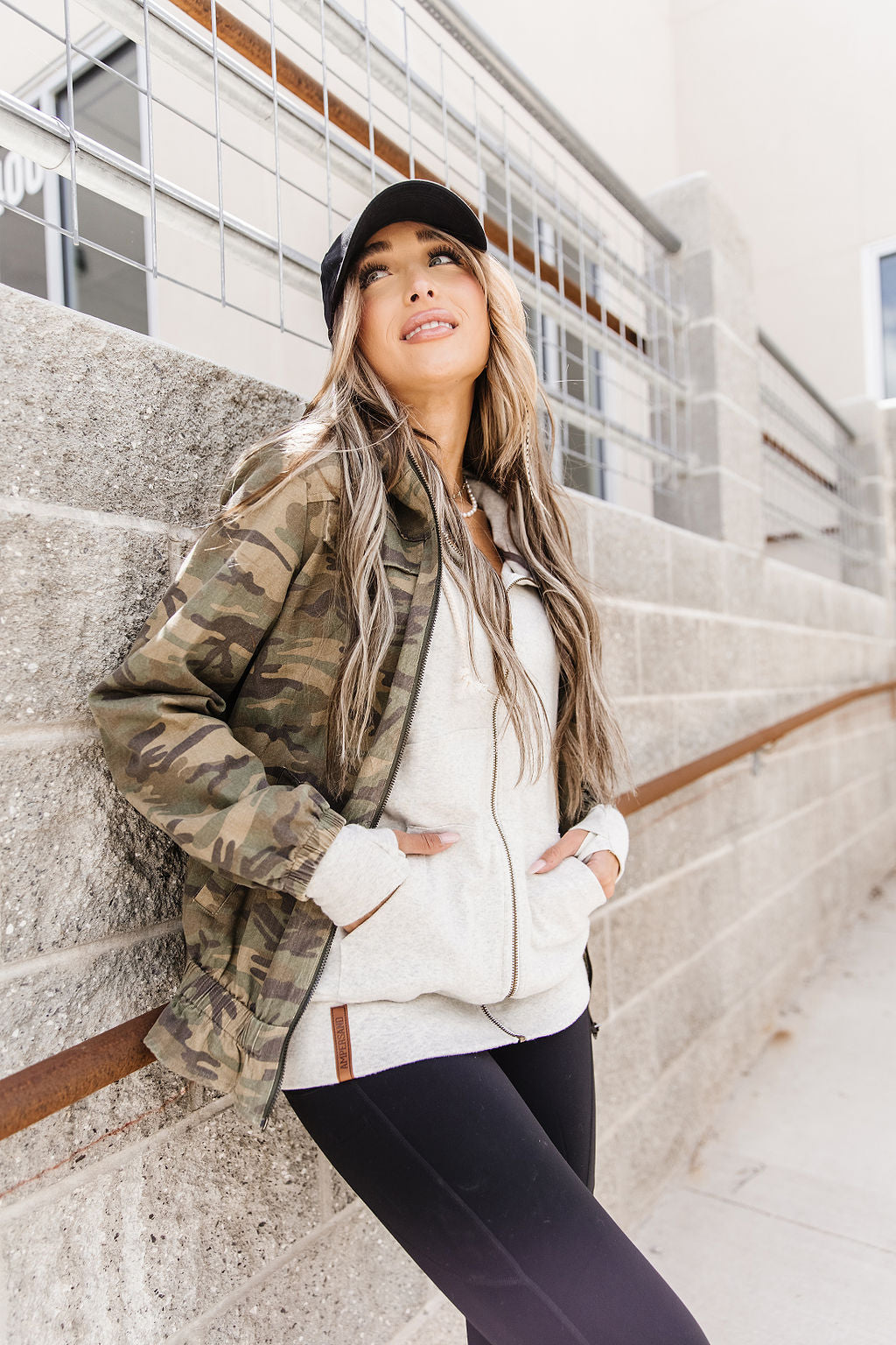 Ampersand Avenue Camo Jacket