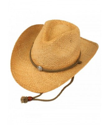 Wild West Classic Straw Shapeable Cowboy Hat