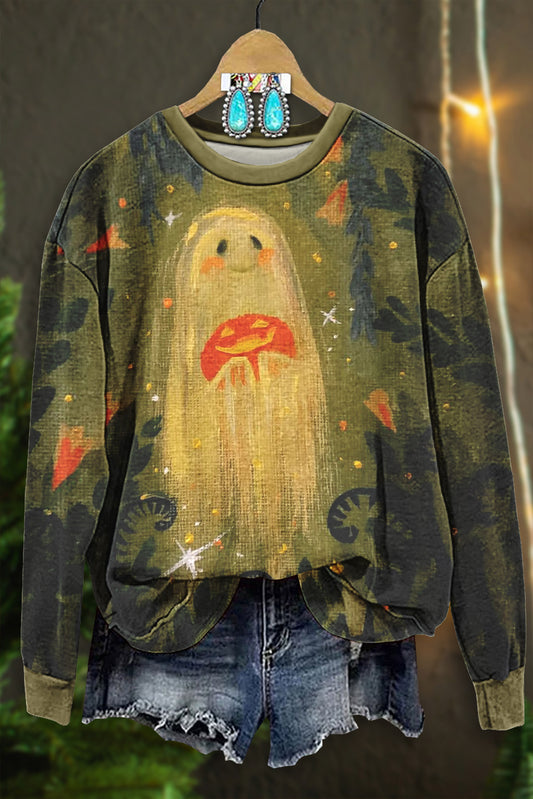 Halloween Ghost Sweatshirt