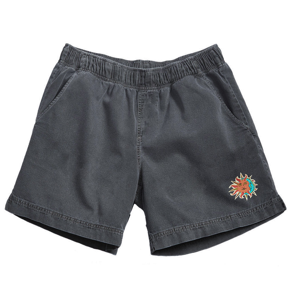 Unisex Retro Surf Elastic Waist Shorts