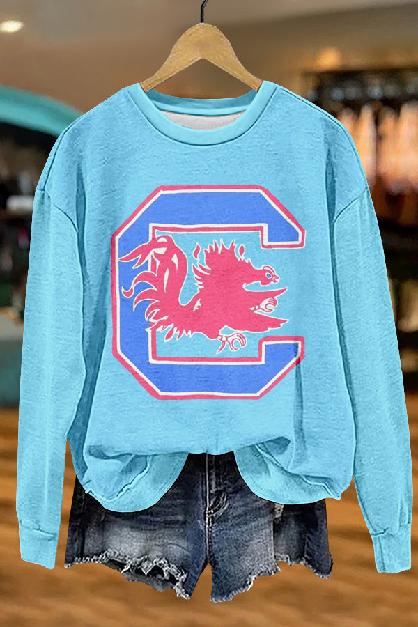 Gameday South Carolina Gamecocks Print Sweatshirt